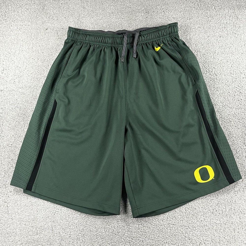 Oregon Ducks Shorts Mens XL Nike Football Team Training Athletic Dri Fit NCAA